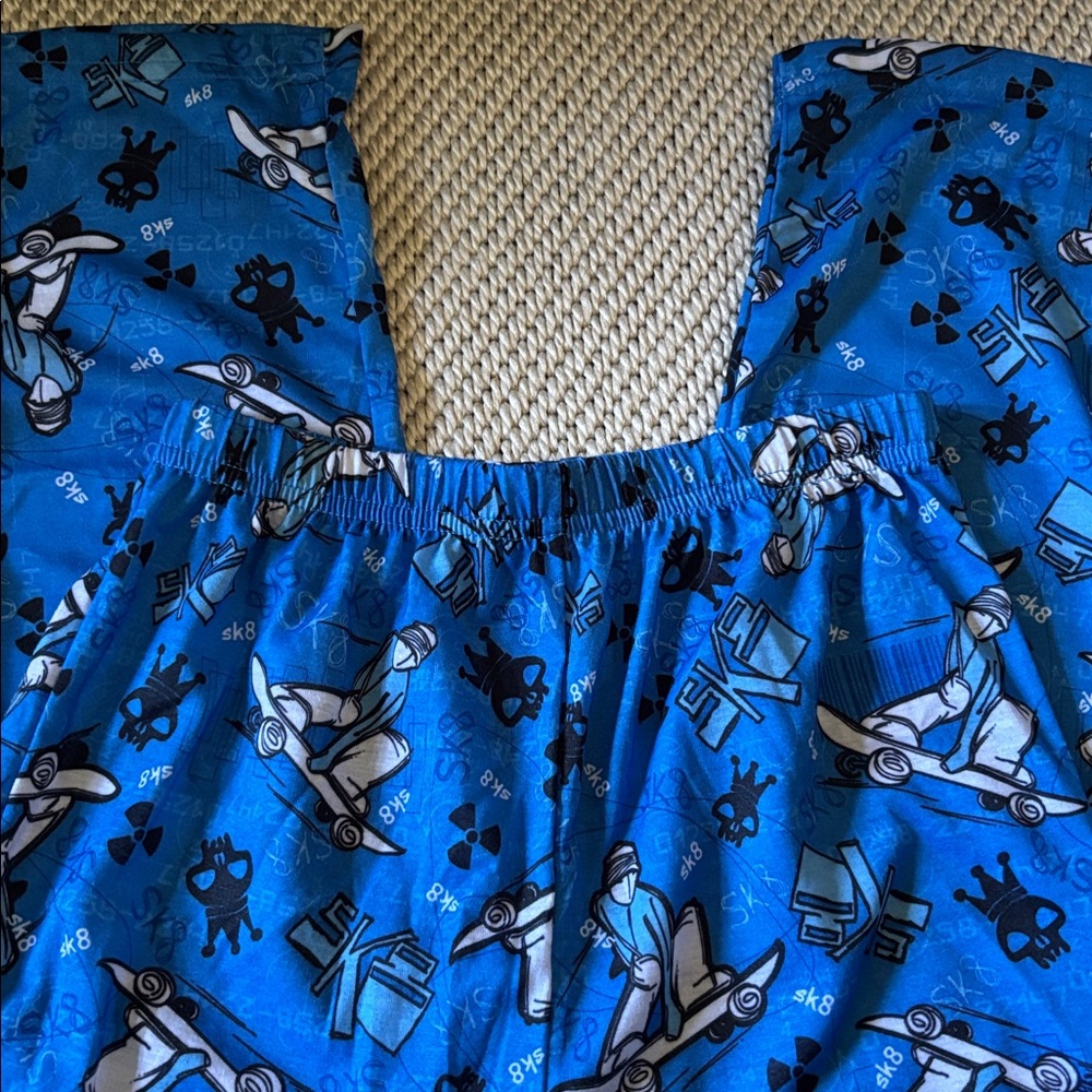 Pajama pants SK8 boys new size 8 new polyester Joe Boxer